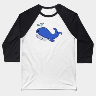 cute whale Baseball T-Shirt